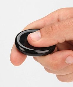 How to hold a worry stone