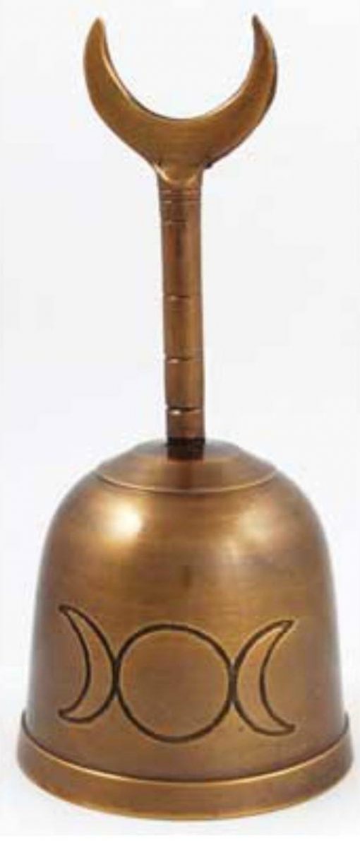 Altar Bell Triple Moon 5 inch
