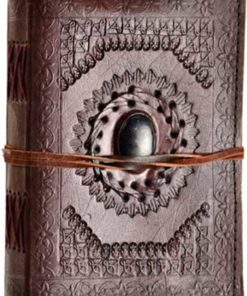God's Eye Leather Blank Book