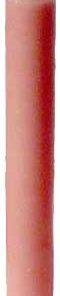 Pink 6" Taper Candle