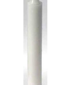 White 6" Taper Candle