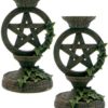 Pentagram candle holders