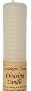 4 1-4" Clearing Lailokens Awen Candle
