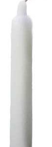 White Chime Candle 20pk
