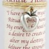 Gentle Healing Pillar Candle With Ritual Necklace