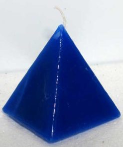 Blue Pyramid Jasmine Candle