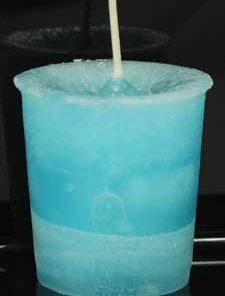 Dreams Herbal Votive - Light Aqua