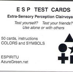 Esp Test Cards (50 Cards)