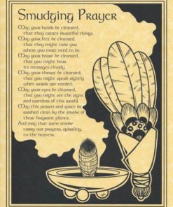 Smudging Prayer Poster