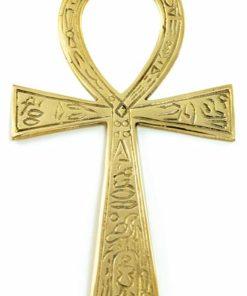 Brass Ankh 3 1-2"  X 6 1-2"