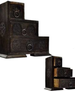 9" X 9" Pentagram 3 Step Box