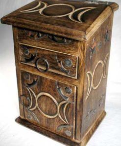 Triple Moon Herb Cupboard