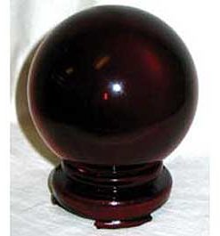 Red Gazing Ball 80mm