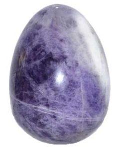 2" Amethyst, Cheveron Egg