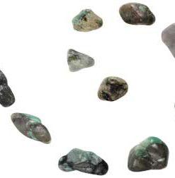 1 Lb Emerald Tumbled Stones