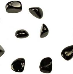 1 Lb Jet Tumbled Stones