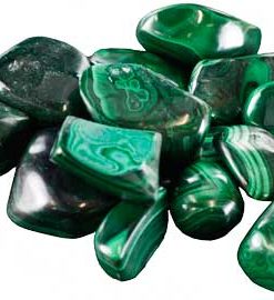 1 Lb Malachite Tumbled Stones