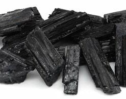 1 Lb Black Tourmaline Untumbled Stones