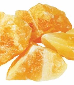 1 Lb Orange Calcite Untumbled Stones