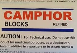 Camphor Block 25 Grams