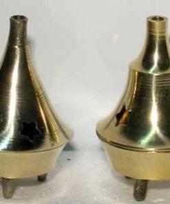 Brass Cone Incense Burner 2 1-4"