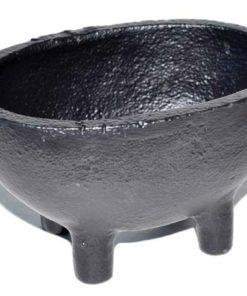 2 1-2" Oval Cast Iron Cauldron
