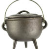 Plain Cast Iron Cauldron 4"