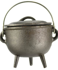 Plain Cast Iron Cauldron 4"