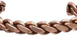 Copper Heavy Twist Bracelet