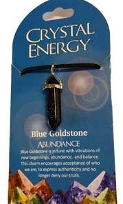 Abundance (blue Goldstone) Double Terminated