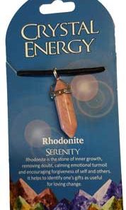 Serenity (rhodonite) Double Terminated