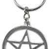 Pentagram Key Ring