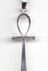 1 1-4" Ankh Sterling