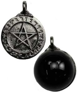 Theban Pentagram With Scrying Disk
