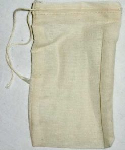 1 Cotton Tea Bag 3" X 5"
