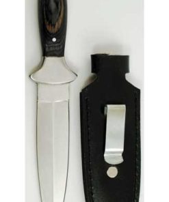 Black Faux Wooden Handled Athame 9"