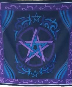 36" X 36" Pentagram Altar Cloth