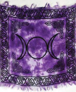Triple Moon Altar Cloth 18" X 18"
