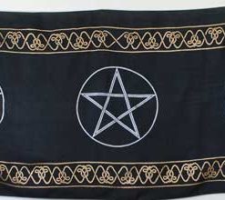 Three Pentagram Altar Cloth 21" X 72"