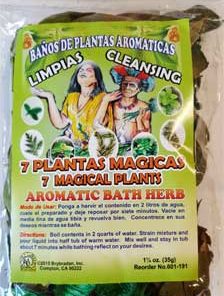 1 1-4oz 7 Magical Plants Aromatic Bath Herb