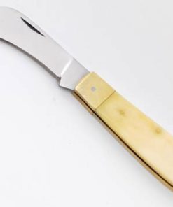 Folding Boline 7" White Bone