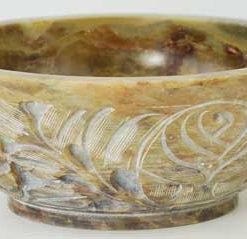 Soapstone Scrying And Smudge Bowl