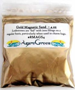 Gold Magnetic Sand (lodestone Food)  4oz
