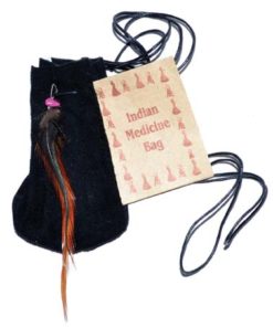 3" Medicine Dream Bag Black