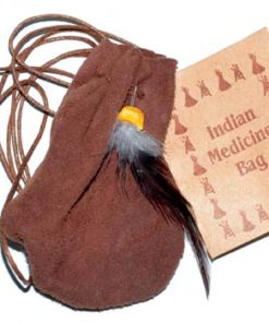 3" Medicine Dream Bag Brown