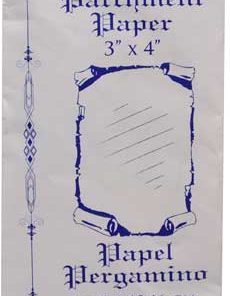 3" X 4" Parchment Paper 12 Pack