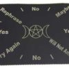 8"x12" Triple Moon Pentagram Pendulum Map