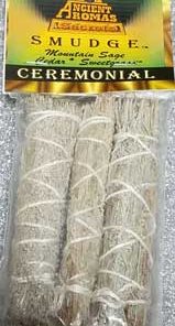 Ceremonial Smudge Stick 3-pack 4"