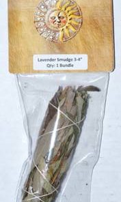 4" Lavender Smudge Stick
