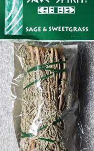 Sage & Sweetgrass Smudge Stick 5"